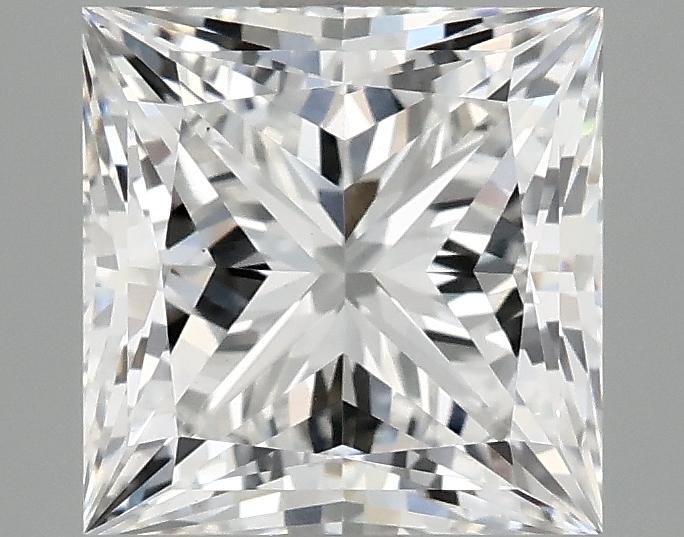 2.56 Carat Princess Shaped Ideal Cut VS1 IGI Certified Lab Grown Diamond