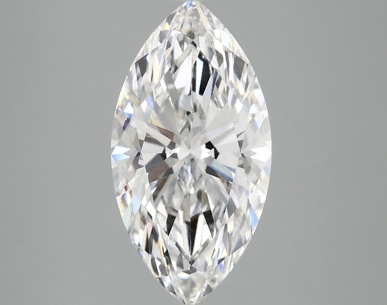 2.98 Carat Marquise Shaped Ideal Cut VS1 IGI Certified Lab Grown Diamond