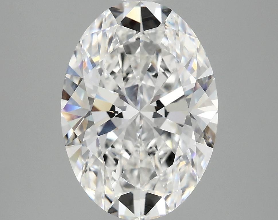 3.08 Carat Oval Shaped Ideal Cut VVS2 IGI Certified Lab Grown Diamond