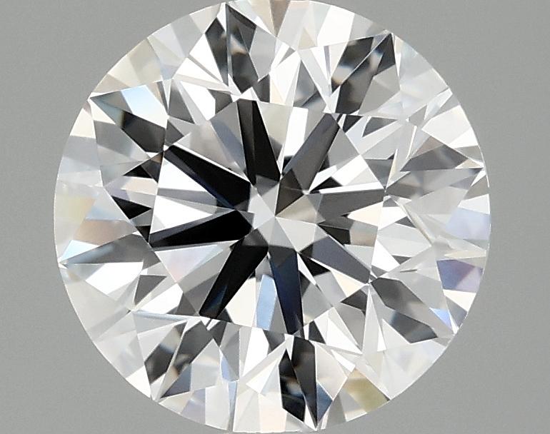 2.06 Carat Round Shaped Ideal Cut VVS2 IGI Certified Lab Grown Diamond