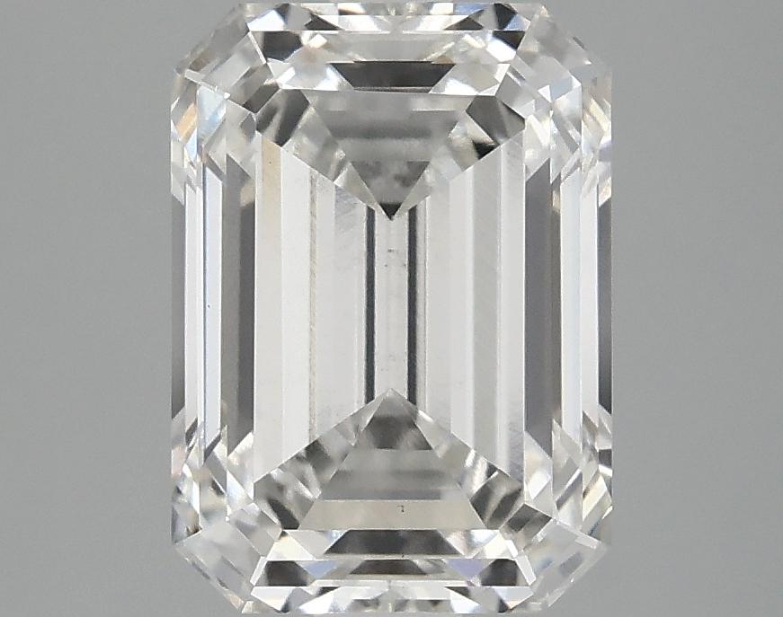 3.01 Carat Emerald Shaped Excellent Cut VS2 IGI Certified Lab Grown Diamond