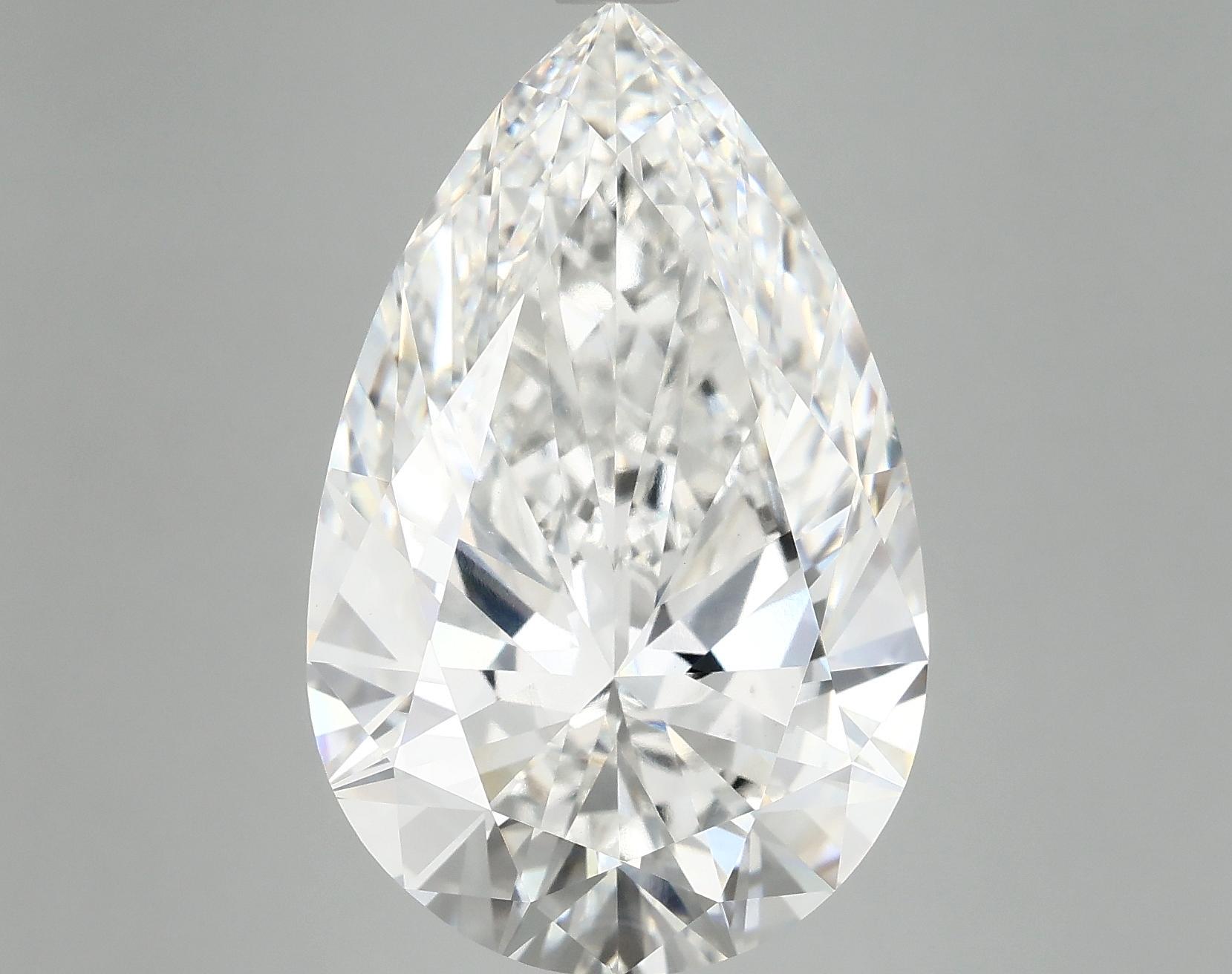 10.71 Carat Pear Shaped Ideal Cut VS1 IGI Certified Lab Grown Diamond