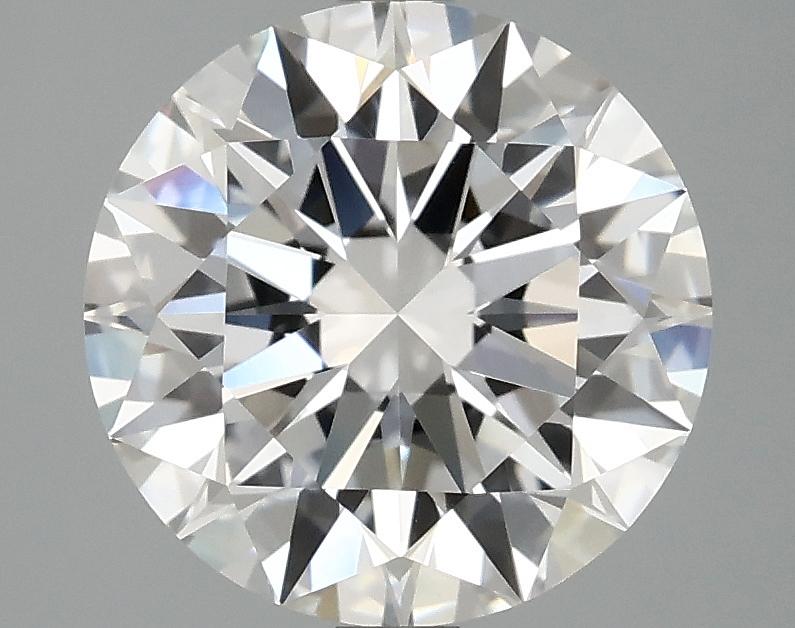 3.04 Carat Round Shaped Ideal Cut VVS2 IGI Certified Lab Grown Diamond