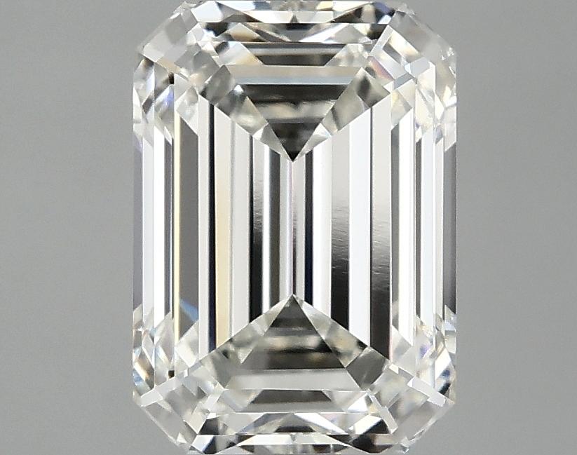 3.1 Carat Emerald Shaped Ideal Cut VVS2 IGI Certified Lab Grown Diamond