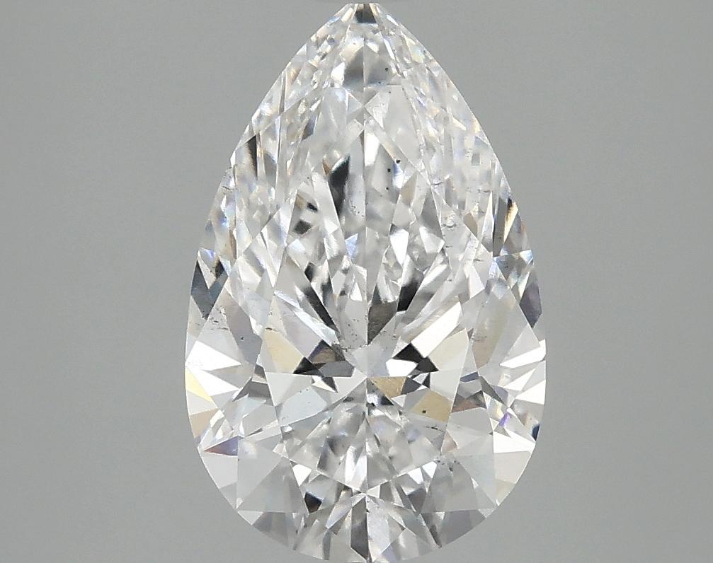 2.55 Carat Pear Shaped Ideal Cut SI1 IGI Certified Lab Grown Diamond