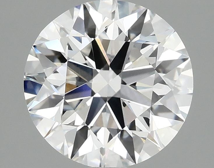 2.33 Carat Round Shaped Excellent Cut VVS2 IGI Certified Lab Grown Diamond