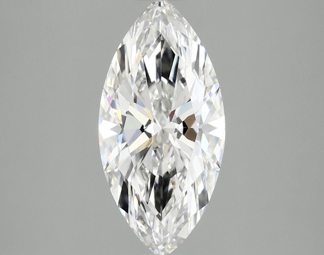 2.09 Carat Marquise Shaped Excellent Cut VVS2 IGI Certified Lab Grown Diamond
