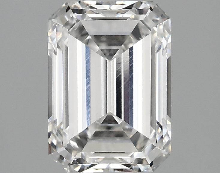 2.06 Carat Emerald Shaped Ideal Cut VVS2 IGI Certified Lab Grown Diamond