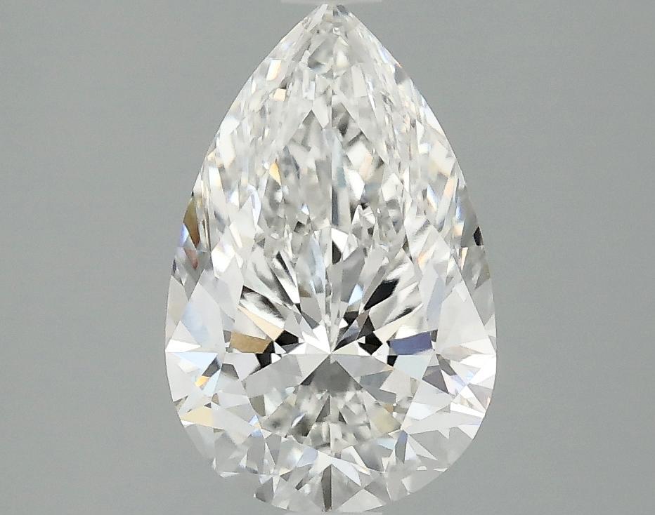 2.02 Carat Pear Shaped Ideal Cut VVS2 IGI Certified Lab Grown Diamond