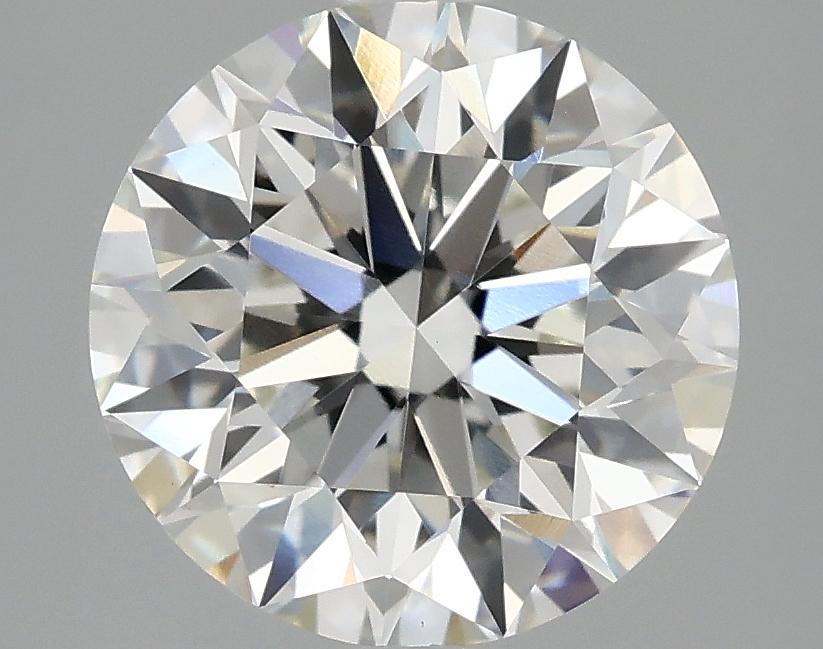 3.03 Carat Round Shaped Excellent Cut VVS2 IGI Certified Lab Grown Diamond