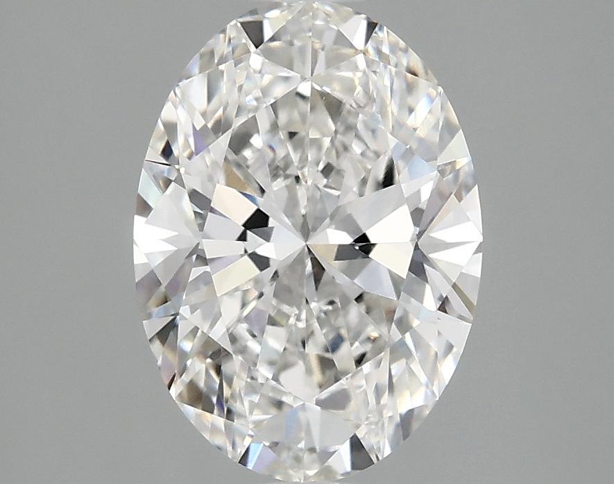 2.05 Carat Oval Shaped Ideal Cut VVS2 IGI Certified Lab Grown Diamond