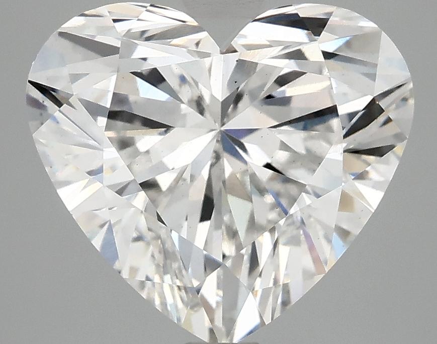 4.09 Carat Heart Shaped Ideal Cut VS2 IGI Certified Lab Grown Diamond