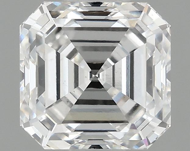 0.97 Carat Asscher Shaped Ideal Cut VS1 IGI Certified Lab Grown Diamond