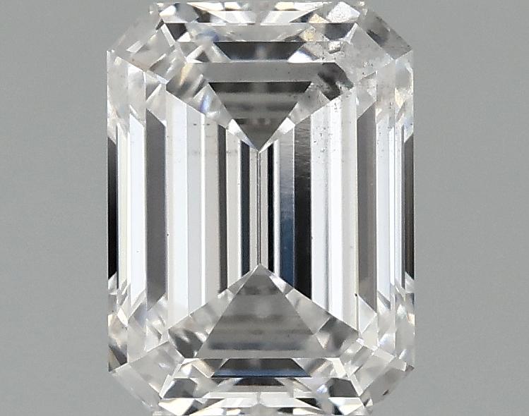 1.08 Carat Emerald Shaped Excellent Cut SI1 IGI Certified Lab Grown Diamond