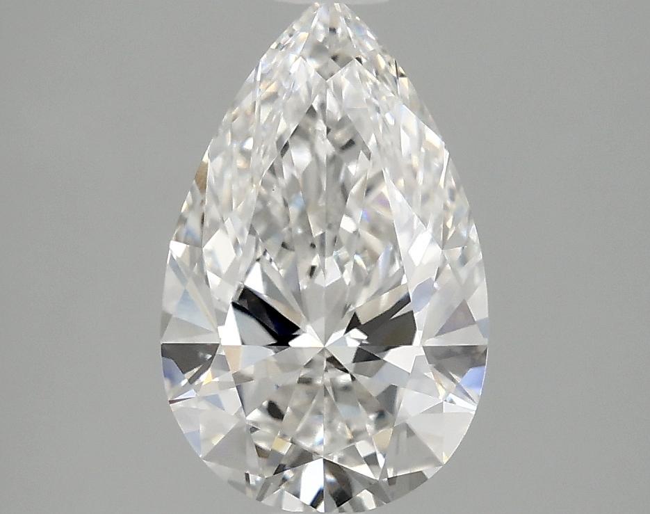 1.9 Carat Pear Shaped Ideal Cut VVS2 IGI Certified Lab Grown Diamond