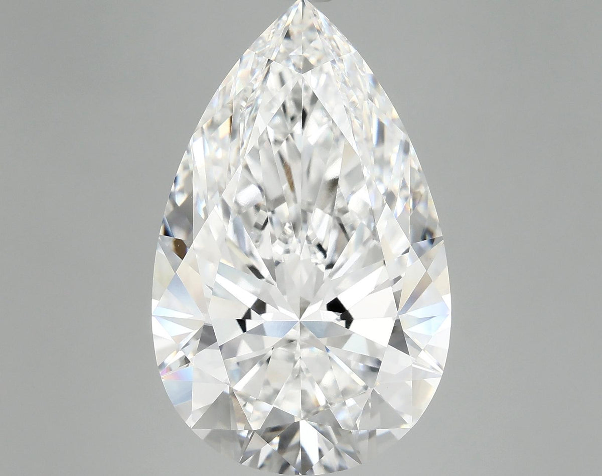 10.07 Carat Pear Shaped Ideal Cut VVS2 IGI Certified Lab Grown Diamond