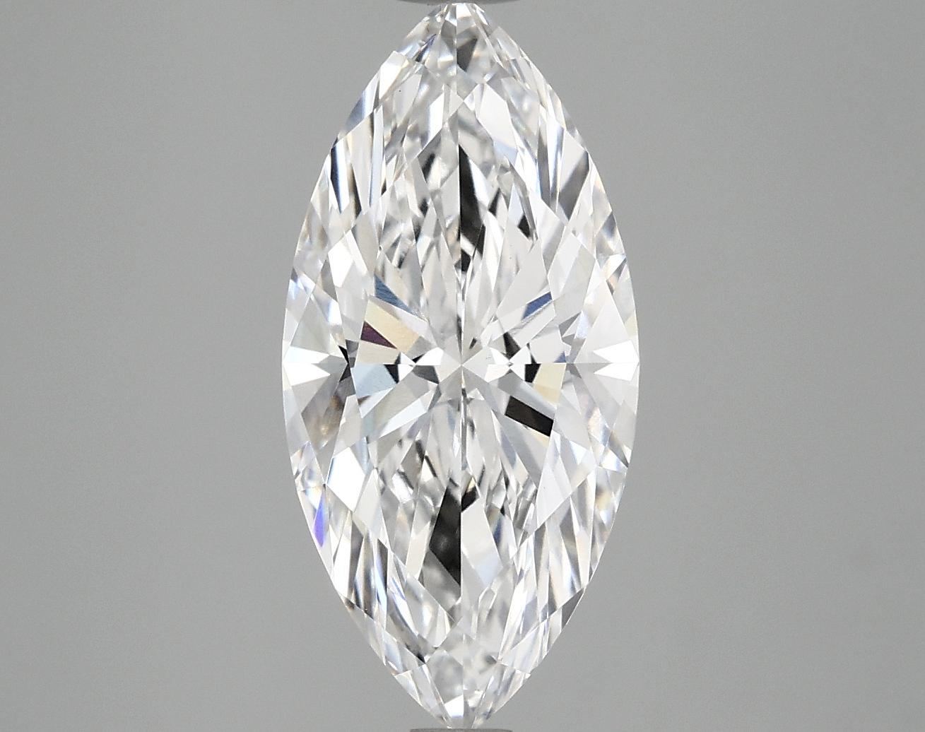 3.1 Carat Marquise Shaped Excellent Cut VS1 IGI Certified Lab Grown Diamond