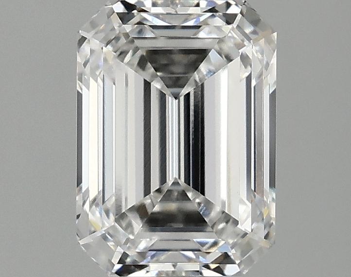 2.02 Carat Emerald Shaped Excellent Cut VVS2 IGI Certified Lab Grown Diamond