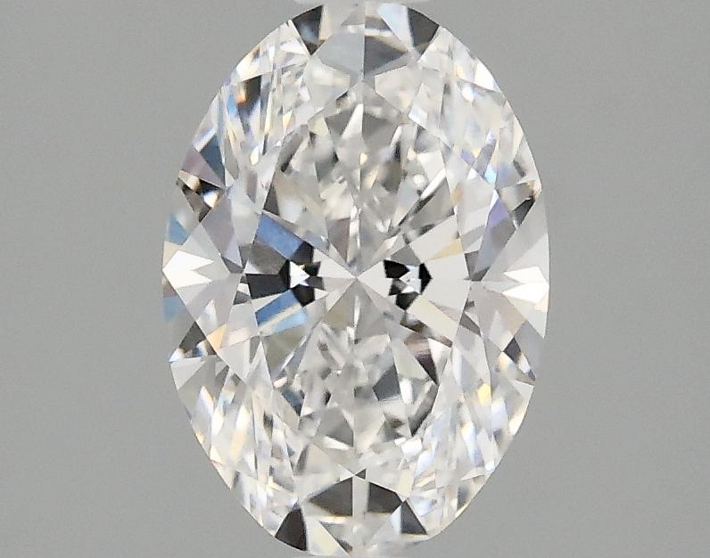 1.5 Carat Oval Shaped Ideal Cut VVS2 IGI Certified Lab Grown Diamond