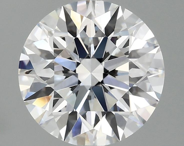 2.57 Carat Round Shaped Excellent Cut VVS2 IGI Certified Lab Grown Diamond