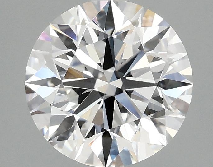 2.08 Carat Round Shaped Excellent Cut VVS2 IGI Certified Lab Grown Diamond