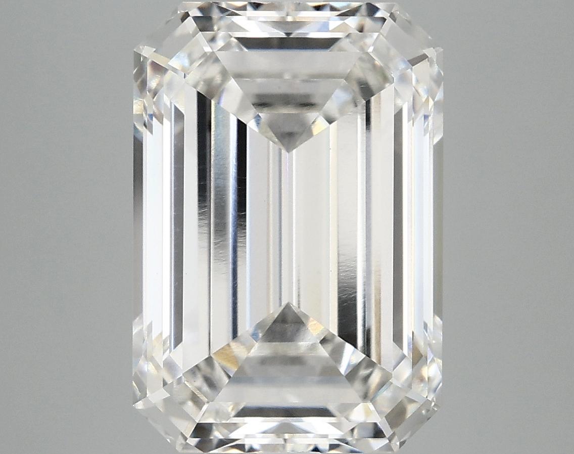 6.96 Carat Emerald Shaped Ideal Cut VS1 IGI Certified Lab Grown Diamond