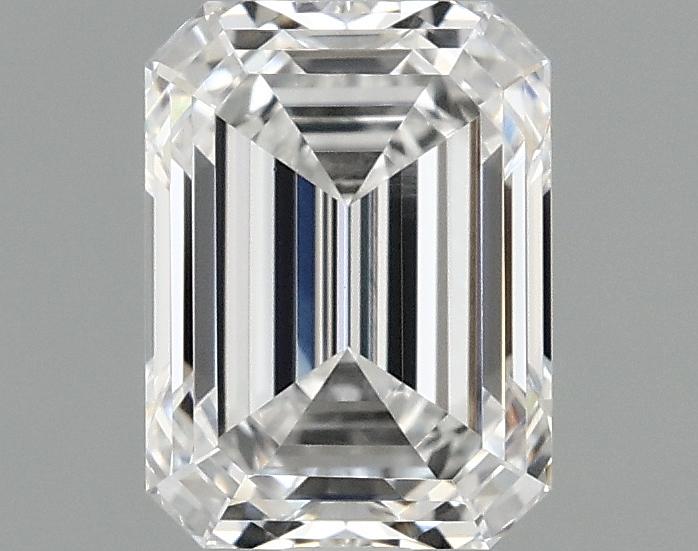 1.07 Carat Emerald Shaped Excellent Cut VVS2 IGI Certified Lab Grown Diamond