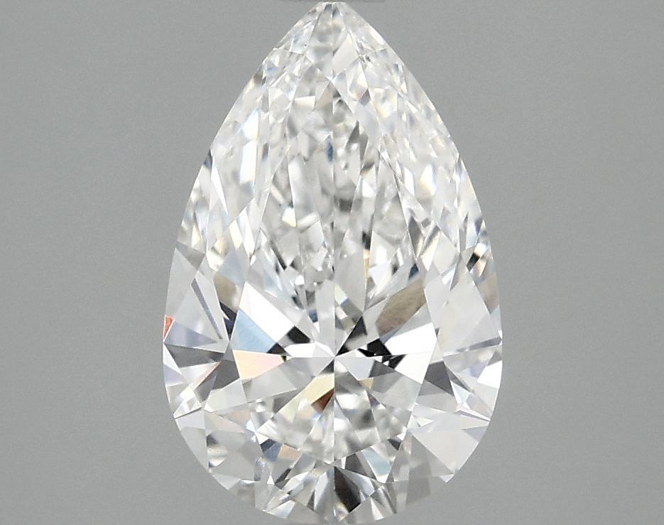 2.01 Carat Pear Shaped Ideal Cut VVS2 IGI Certified Lab Grown Diamond