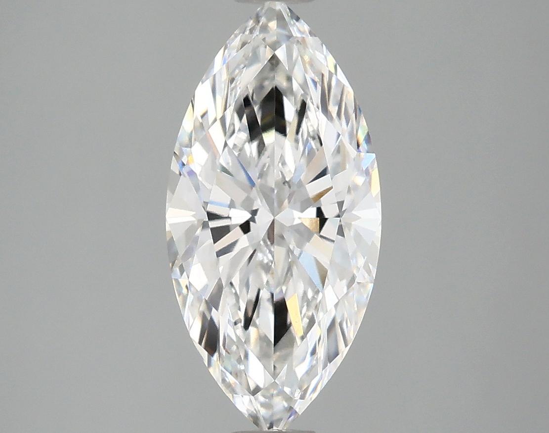1.95 Carat Marquise Shaped Excellent Cut VVS2 IGI Certified Lab Grown Diamond