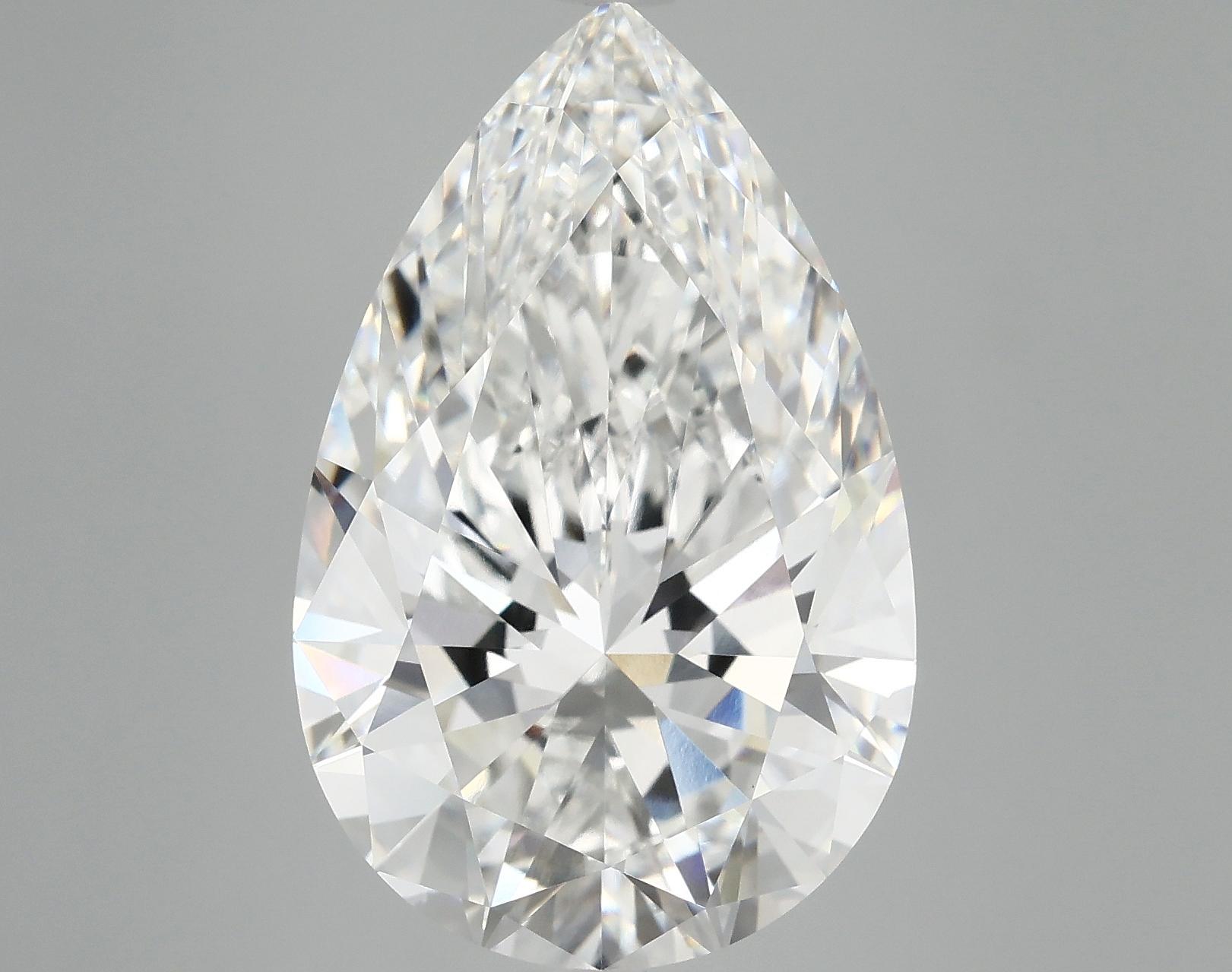 10.14 Carat Pear Shaped Ideal Cut VVS2 IGI Certified Lab Grown Diamond
