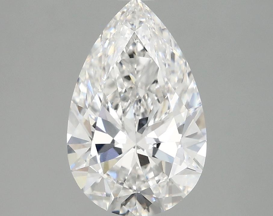 2.0 Carat Pear Shaped Ideal Cut VVS2 IGI Certified Lab Grown Diamond