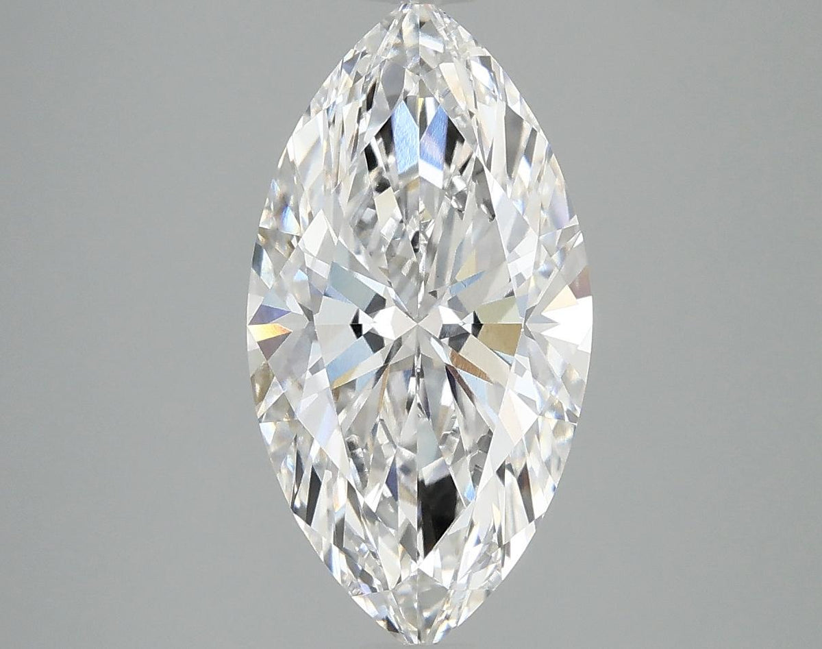 3.05 Carat Marquise Shaped Ideal Cut VS1 IGI Certified Lab Grown Diamond