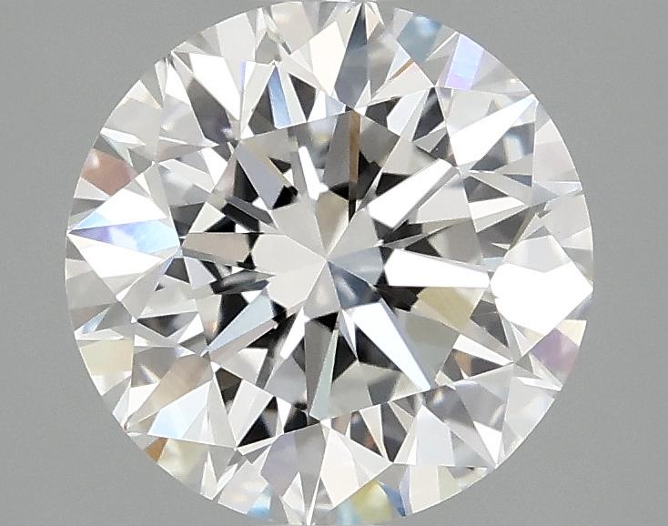 2.59 Carat Round Shaped Excellent Cut VVS2 IGI Certified Lab Grown Diamond