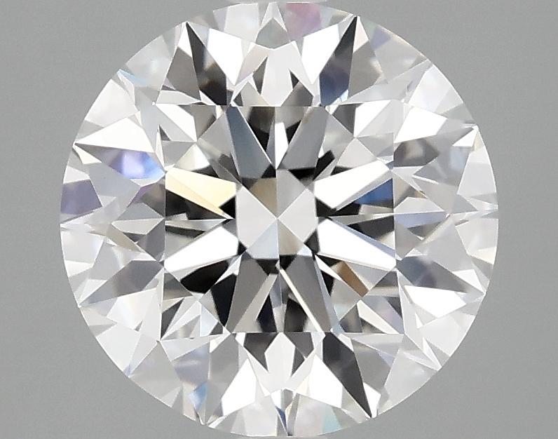 3.04 Carat Round Shaped Excellent Cut VVS2 IGI Certified Lab Grown Diamond