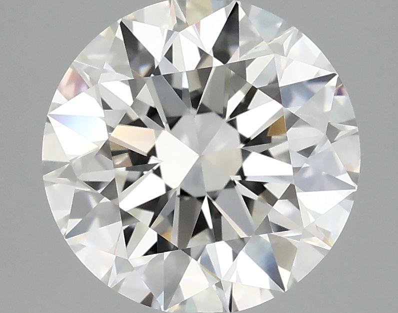 3.09 Carat Round Shaped Ideal Cut VVS2 IGI Certified Lab Grown Diamond