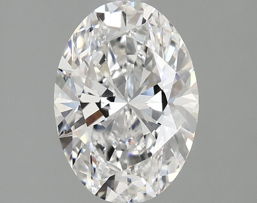1.54 Carat Oval Shaped Ideal Cut VVS2 IGI Certified Lab Grown Diamond
