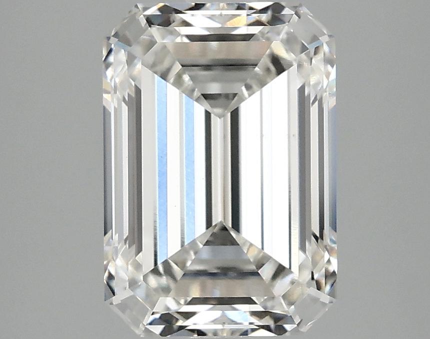 3.09 Carat Emerald Shaped Ideal Cut VS1 IGI Certified Lab Grown Diamond