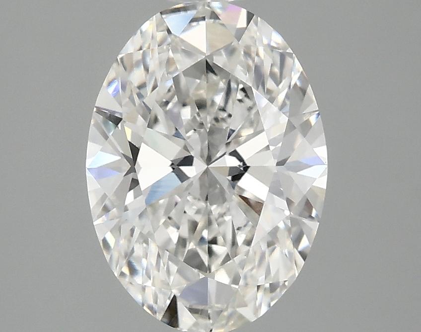 2.02 Carat Oval Shaped Ideal Cut VVS2 IGI Certified Lab Grown Diamond