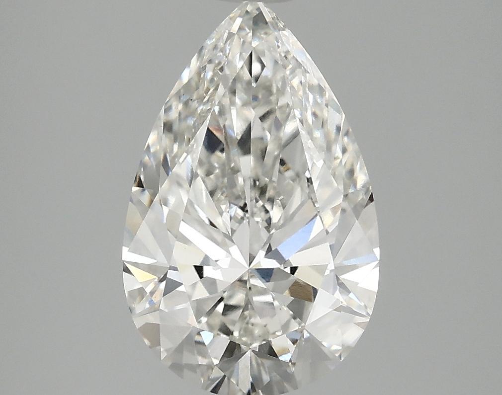 2.5 Carat Pear Shaped Ideal Cut VS1 IGI Certified Lab Grown Diamond