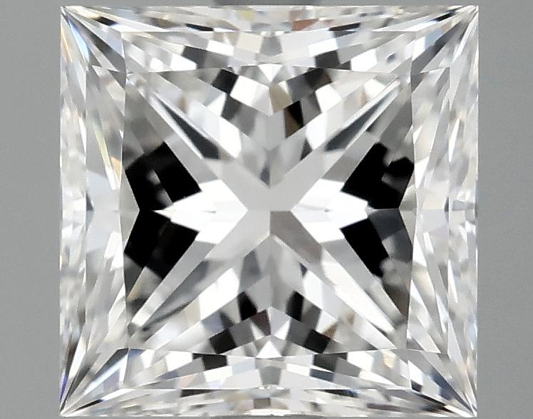 2.02 Carat Princess Shaped Ideal Cut VVS2 IGI Certified Lab Grown Diamond