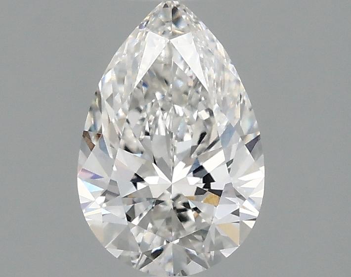 0.98 Carat Pear Shaped Excellent Cut VVS2 IGI Certified Lab Grown Diamond
