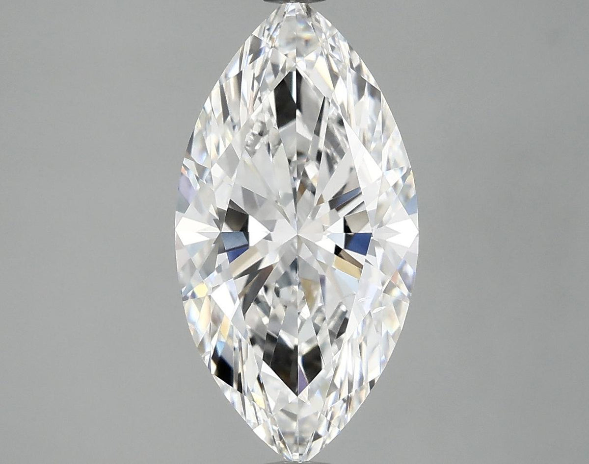 2.91 Carat Marquise Shaped Ideal Cut VS2 IGI Certified Lab Grown Diamond