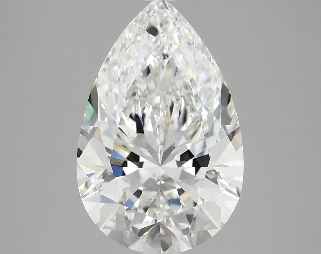 3.08 Carat Pear Shaped Excellent Cut VS2 IGI Certified Lab Grown Diamond