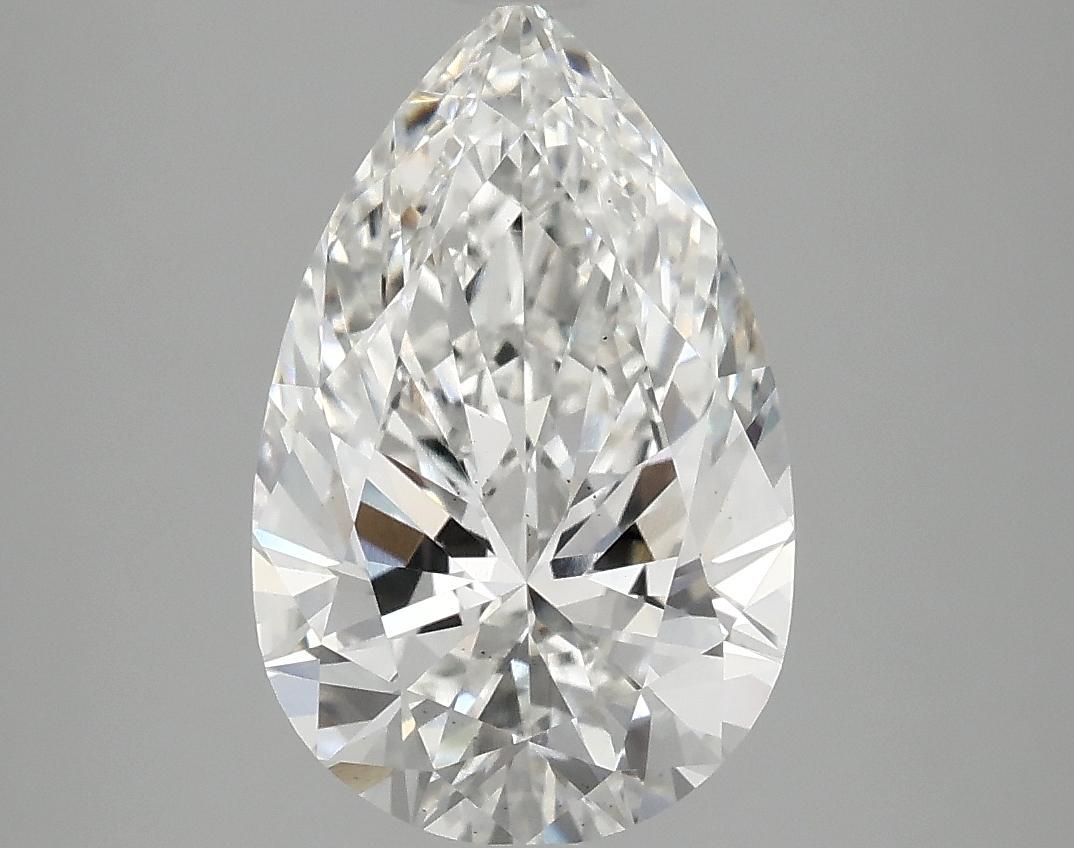 3.09 Carat Pear Shaped Ideal Cut VS2 IGI Certified Lab Grown Diamond