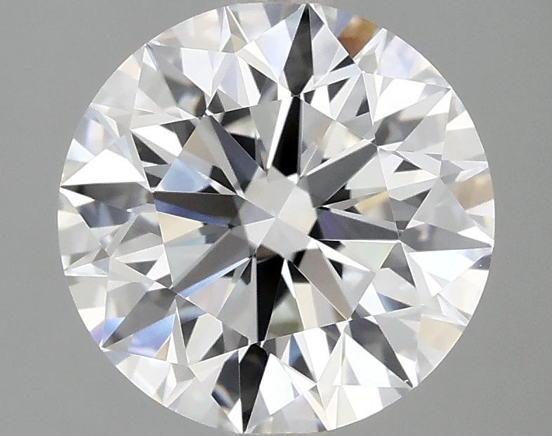 3.06 Carat Round Shaped Excellent Cut VVS2 IGI Certified Lab Grown Diamond