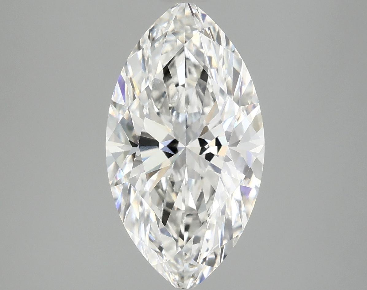 3.08 Carat Marquise Shaped Excellent Cut VVS2 IGI Certified Lab Grown Diamond