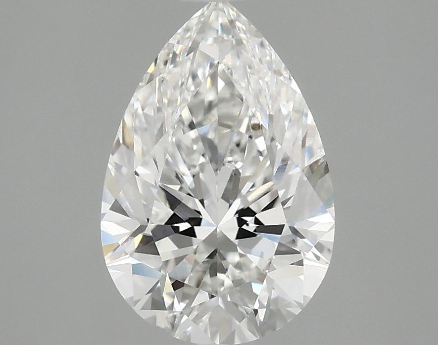1.9 Carat Pear Shaped Excellent Cut VVS1 IGI Certified Lab Grown Diamond