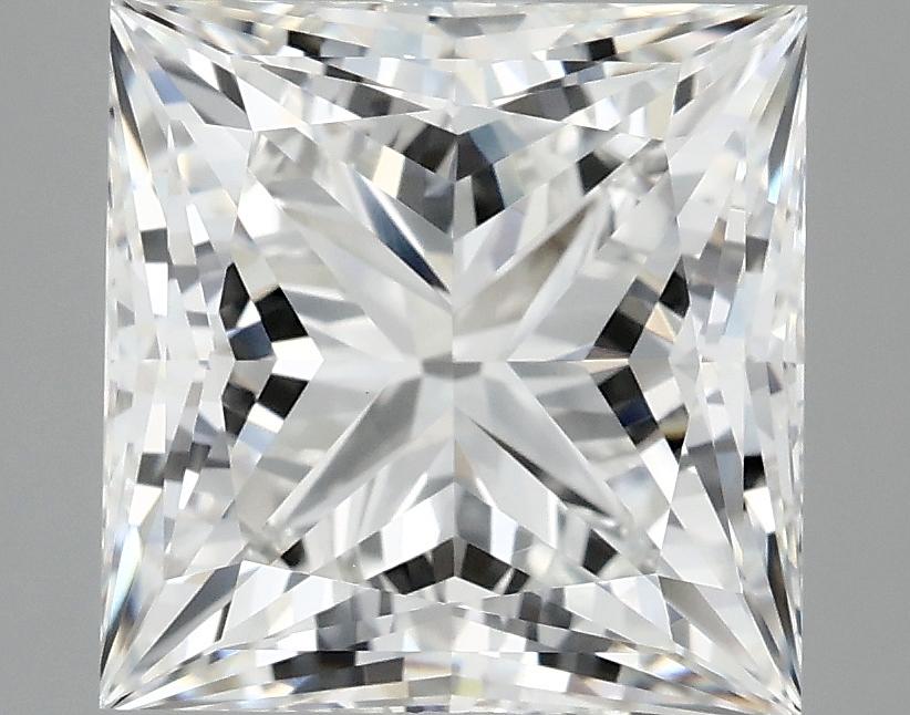 5.1 Carat Princess Shaped Ideal Cut VVS2 IGI Certified Lab Grown Diamond