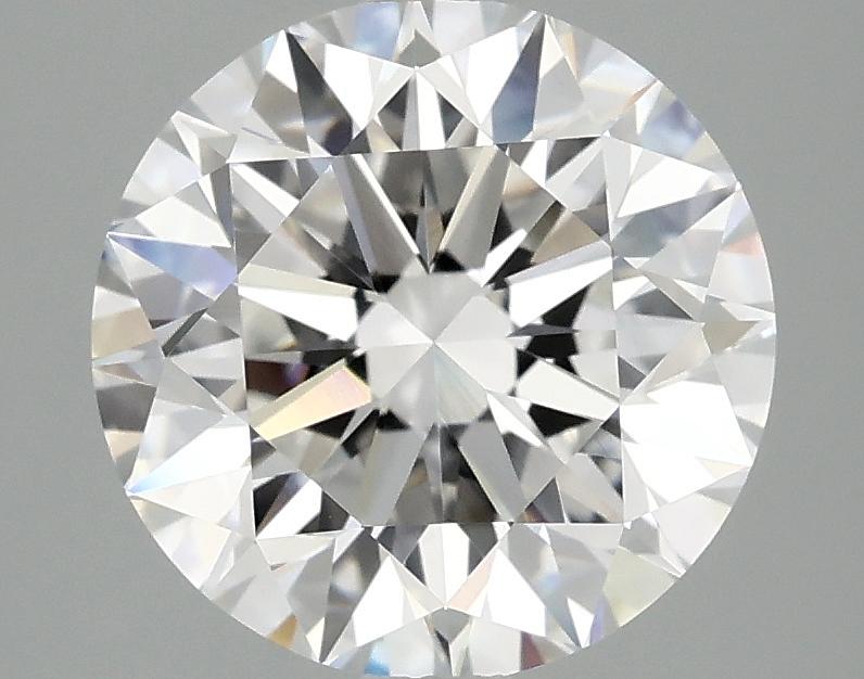 3.06 Carat Round Shaped Excellent Cut VVS2 IGI Certified Lab Grown Diamond