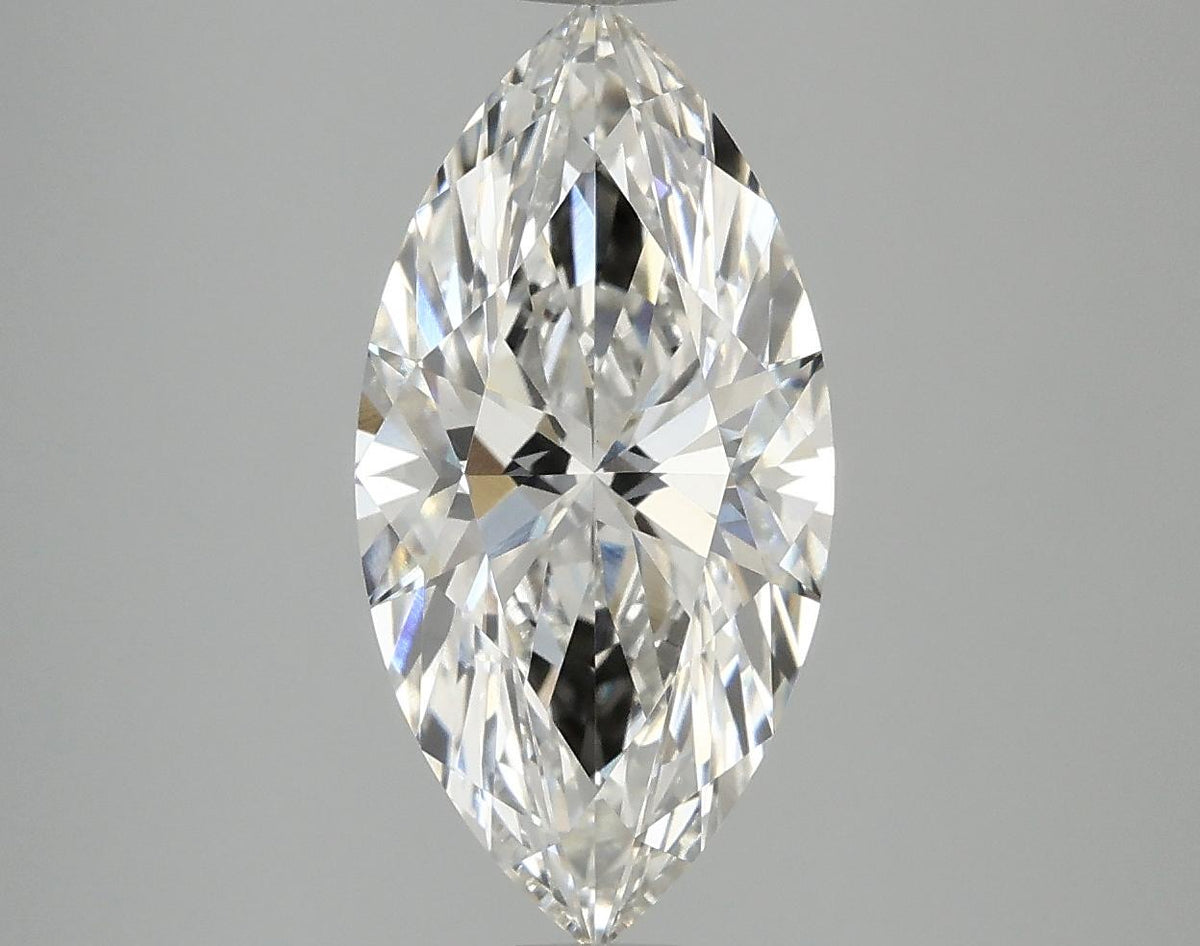 3.01 Carat Marquise Shaped Ideal Cut VVS2 IGI Certified Lab Grown Diamond